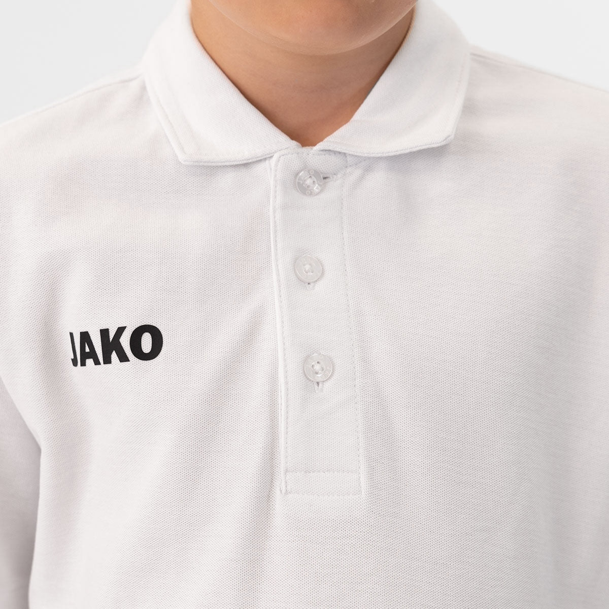 JAKO Polo Base weiß