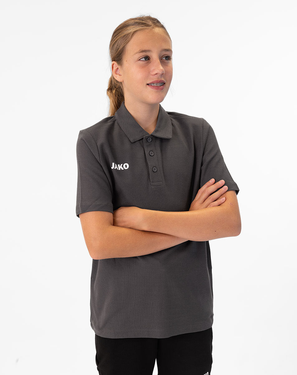JAKO Polo Base anthrazit