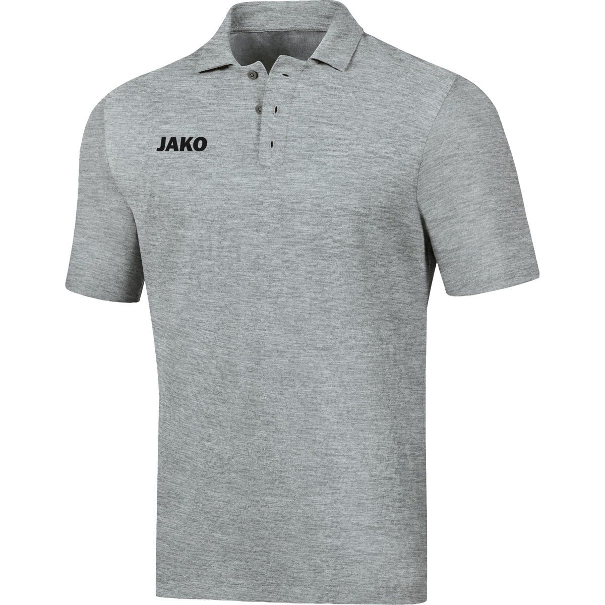 JAKO Polo Base hellgrau meliert