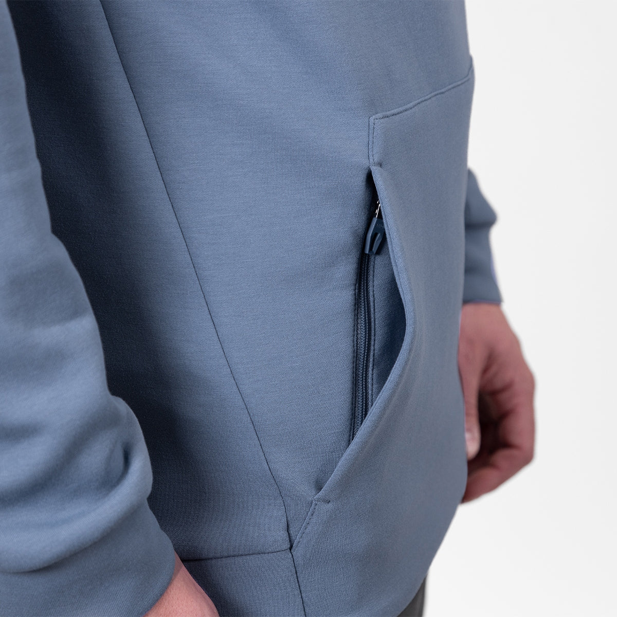 JAKO Zip Hoodie Pro Casual smokey blue