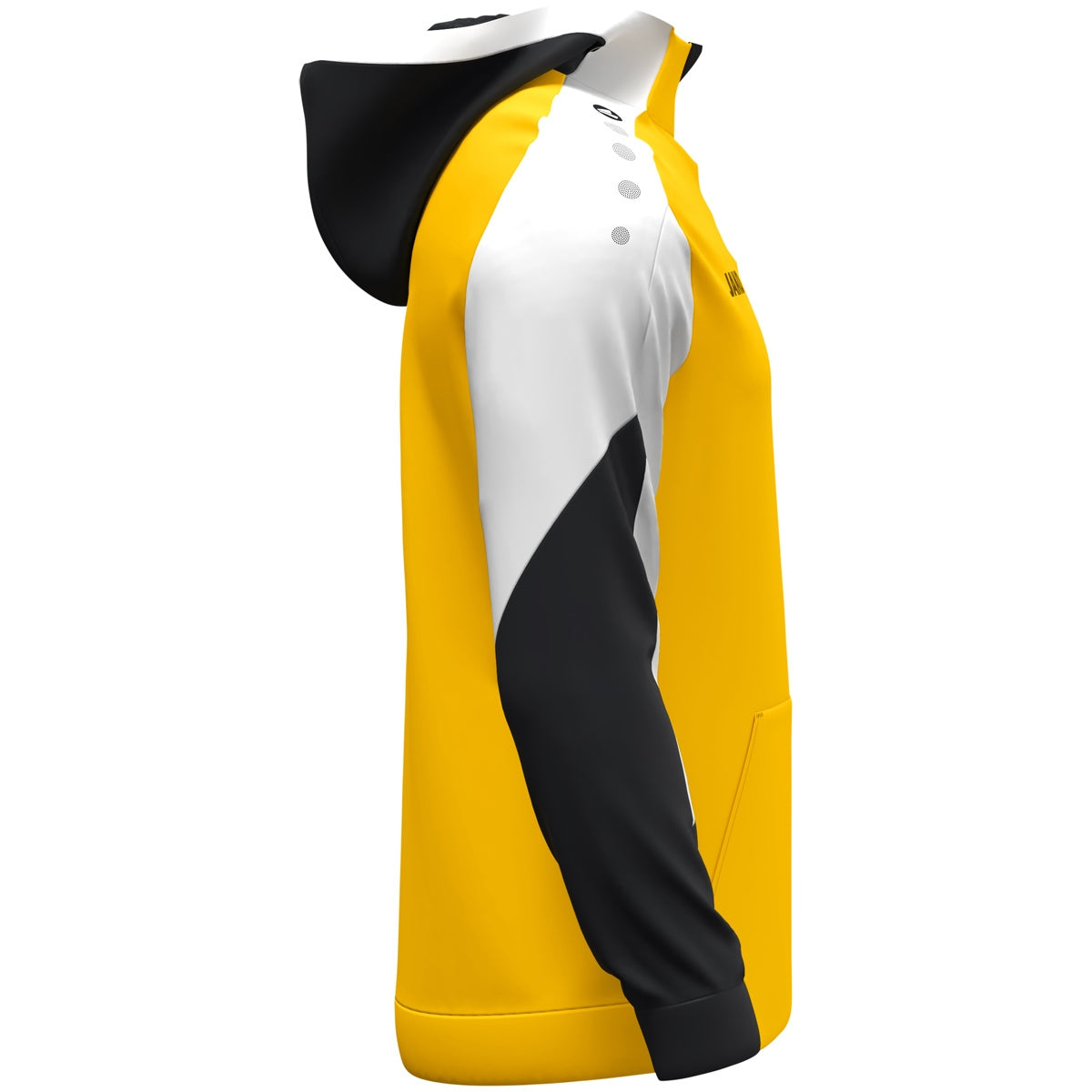 JAKO Zip Hoodie Dynamic gelb/weiß/schwarz