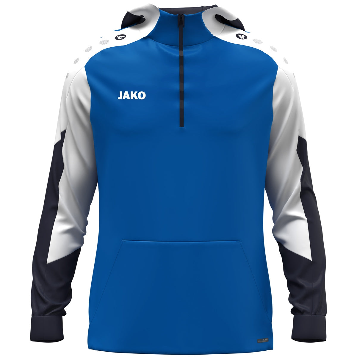 JAKO Zip Hoodie Dynamic royal/weiß/marine
