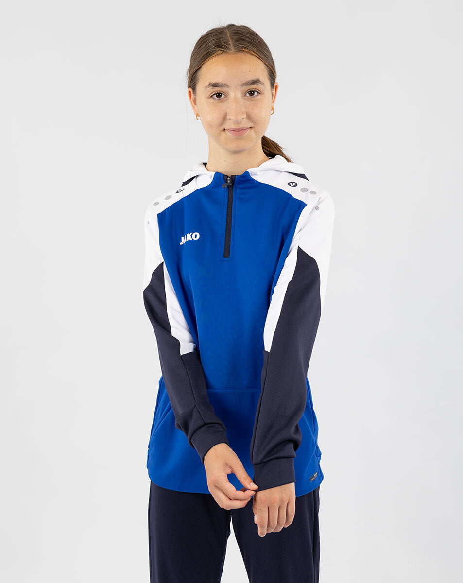 JAKO Zip Hoodie Dynamic royal/weiß/marine