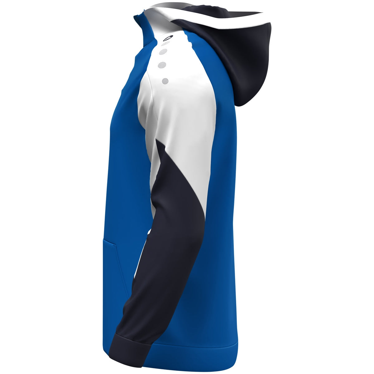 JAKO Zip Hoodie Dynamic royal/weiß/marine