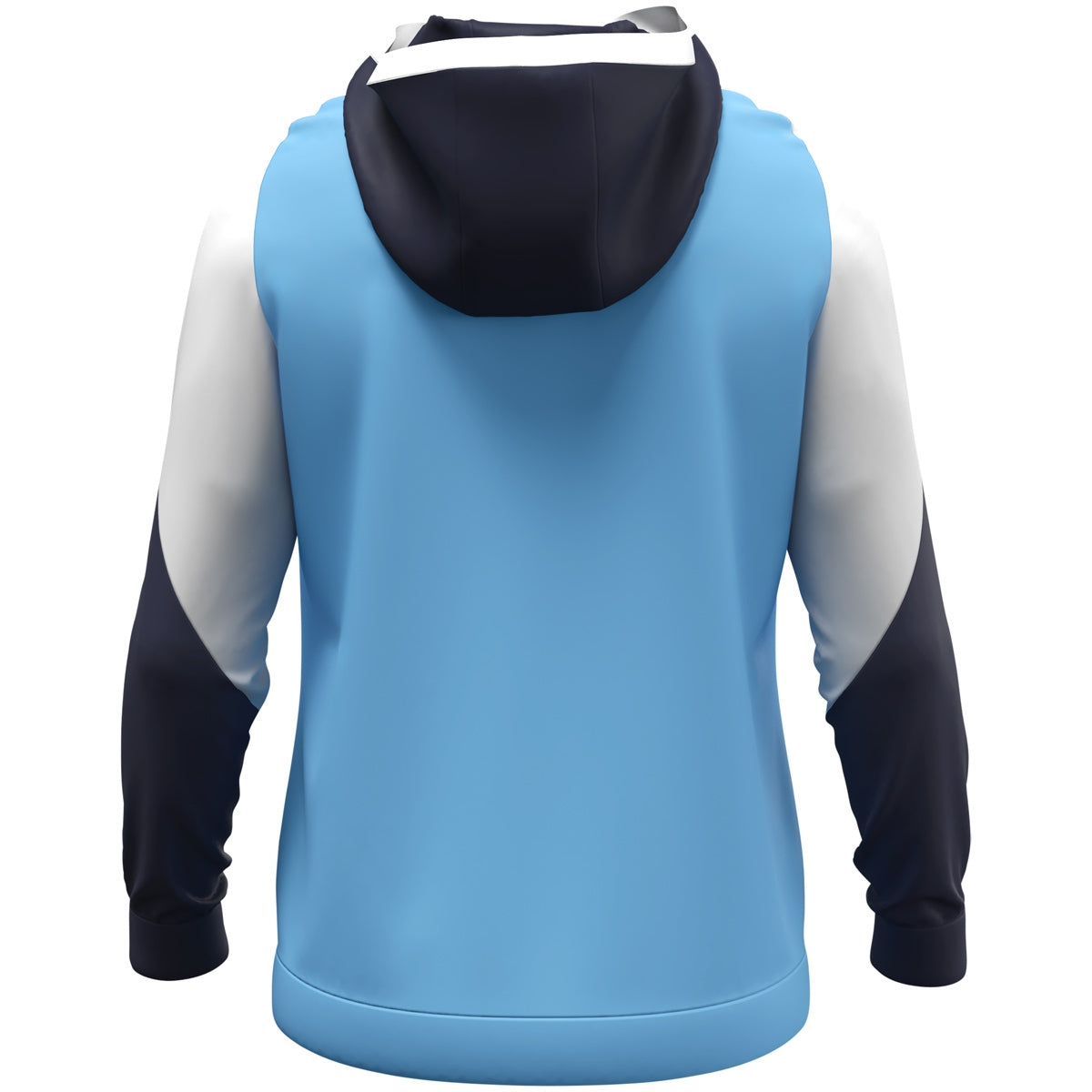 JAKO Zip Hoodie Dynamic skyblue/weiß/marine