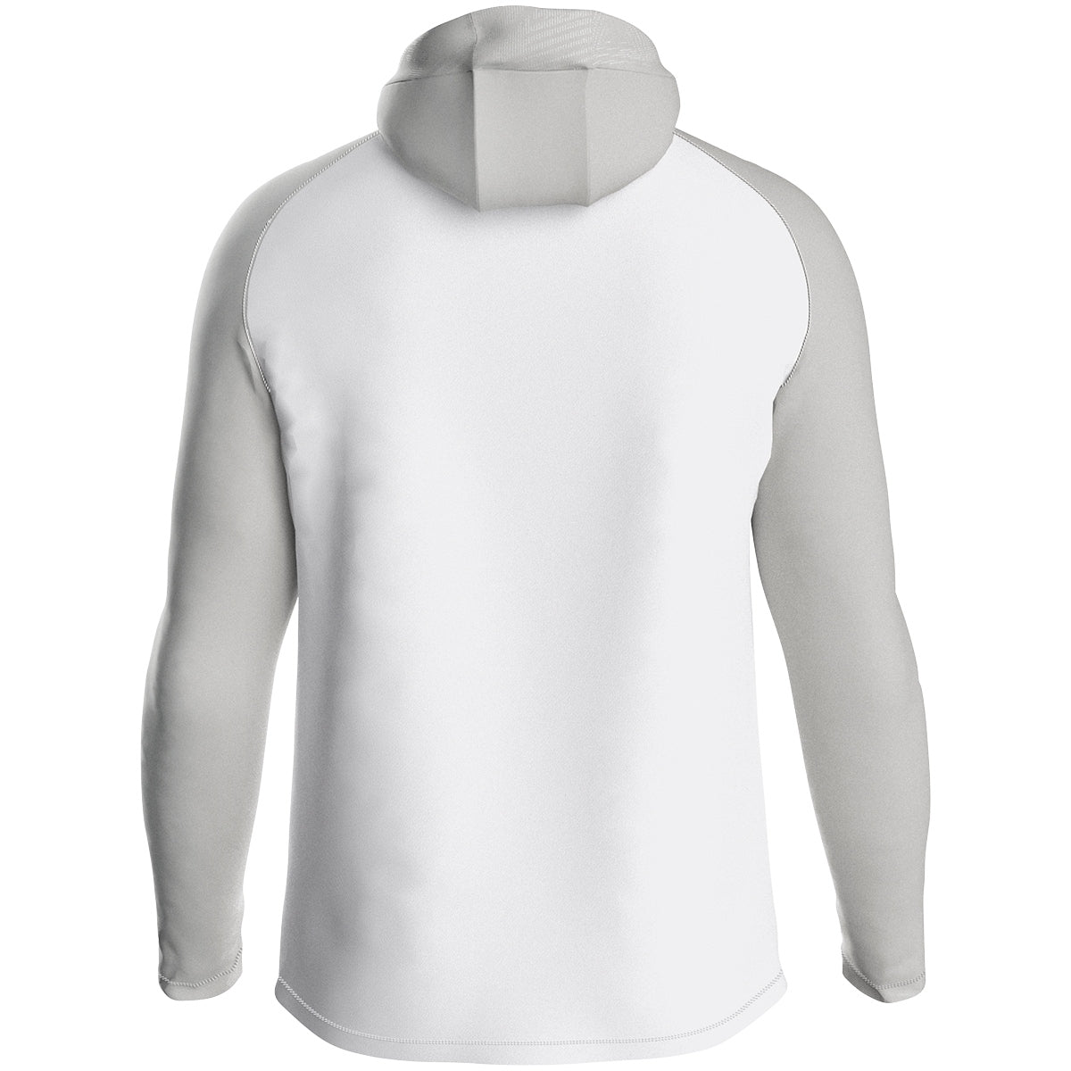 JAKO Kapuzenjacke Iconic 6824 weiß/soft grey/anthra light