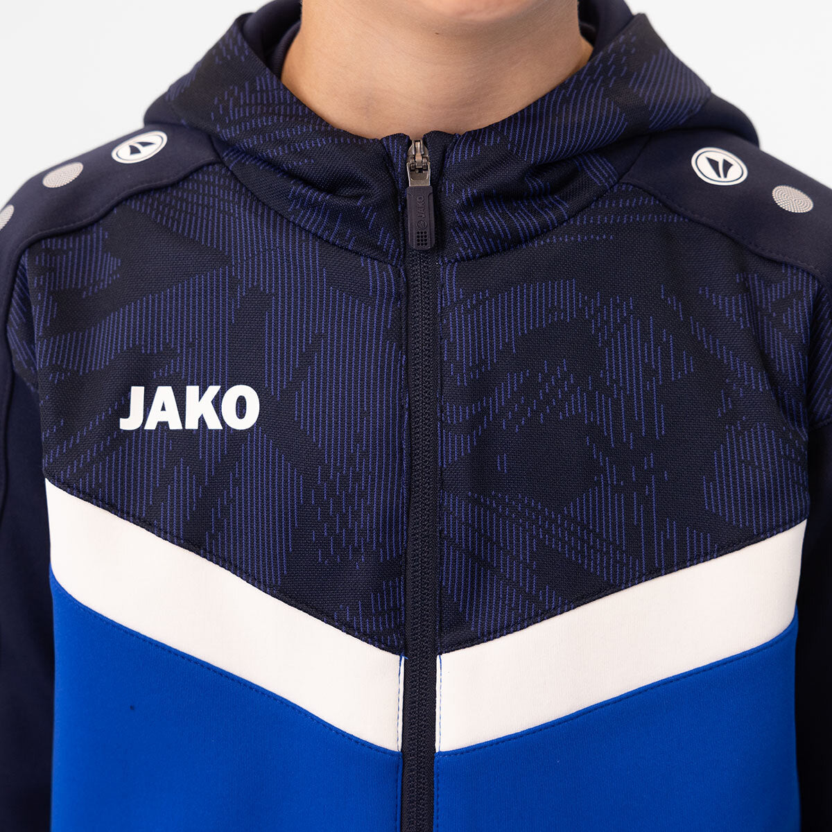 JAKO Kapuzenjacke Iconic 6824 royal/marine