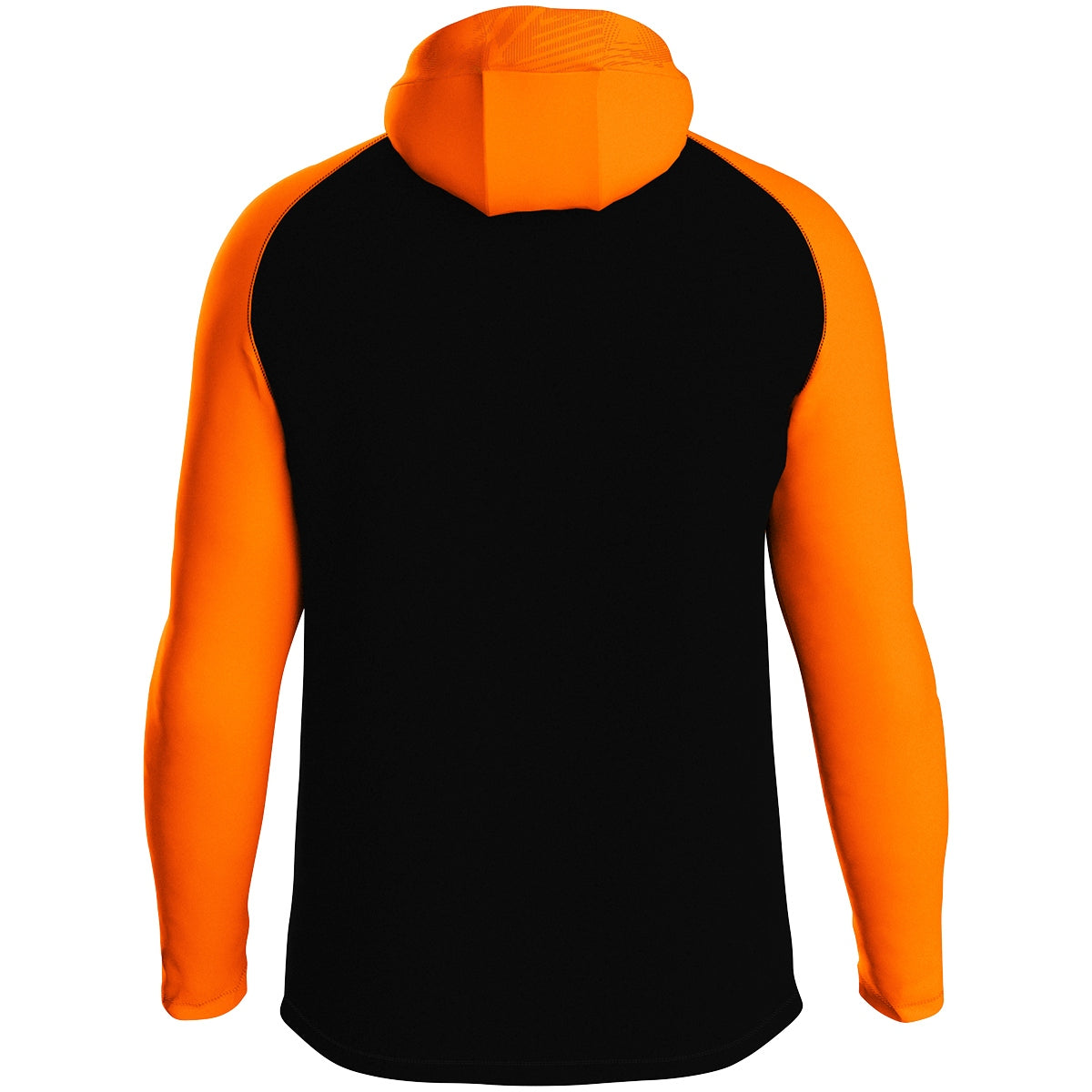 JAKO Kapuzenjacke Iconic 6824 schwarz/neonorange