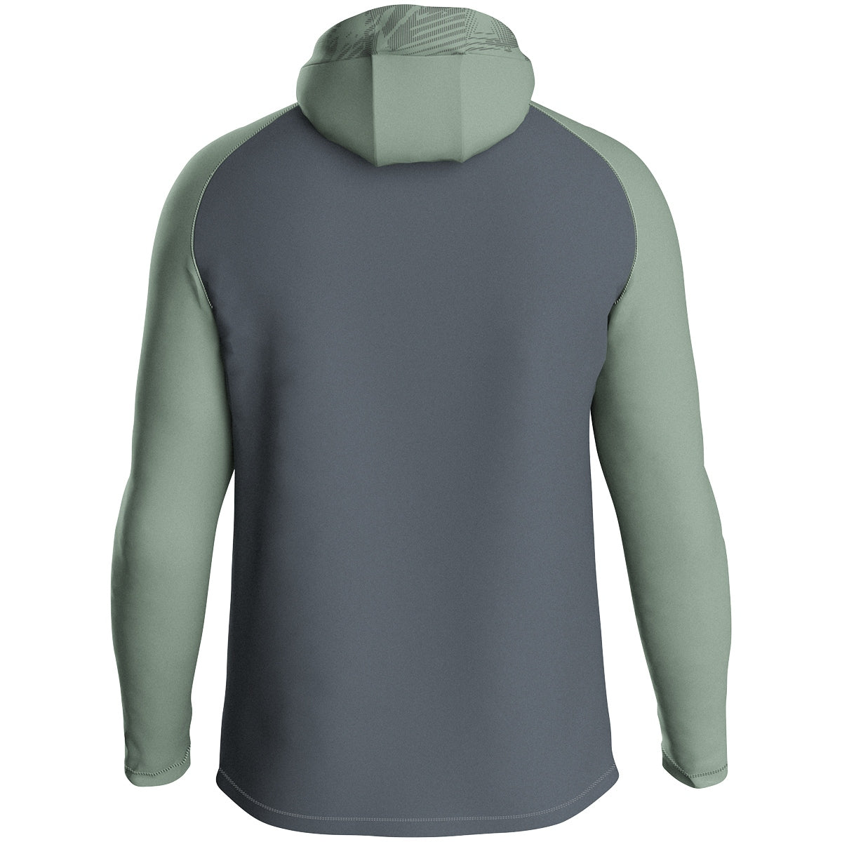 JAKO Kapuzenjacke Iconic 6824 anthra light/mintgrün/soft grey