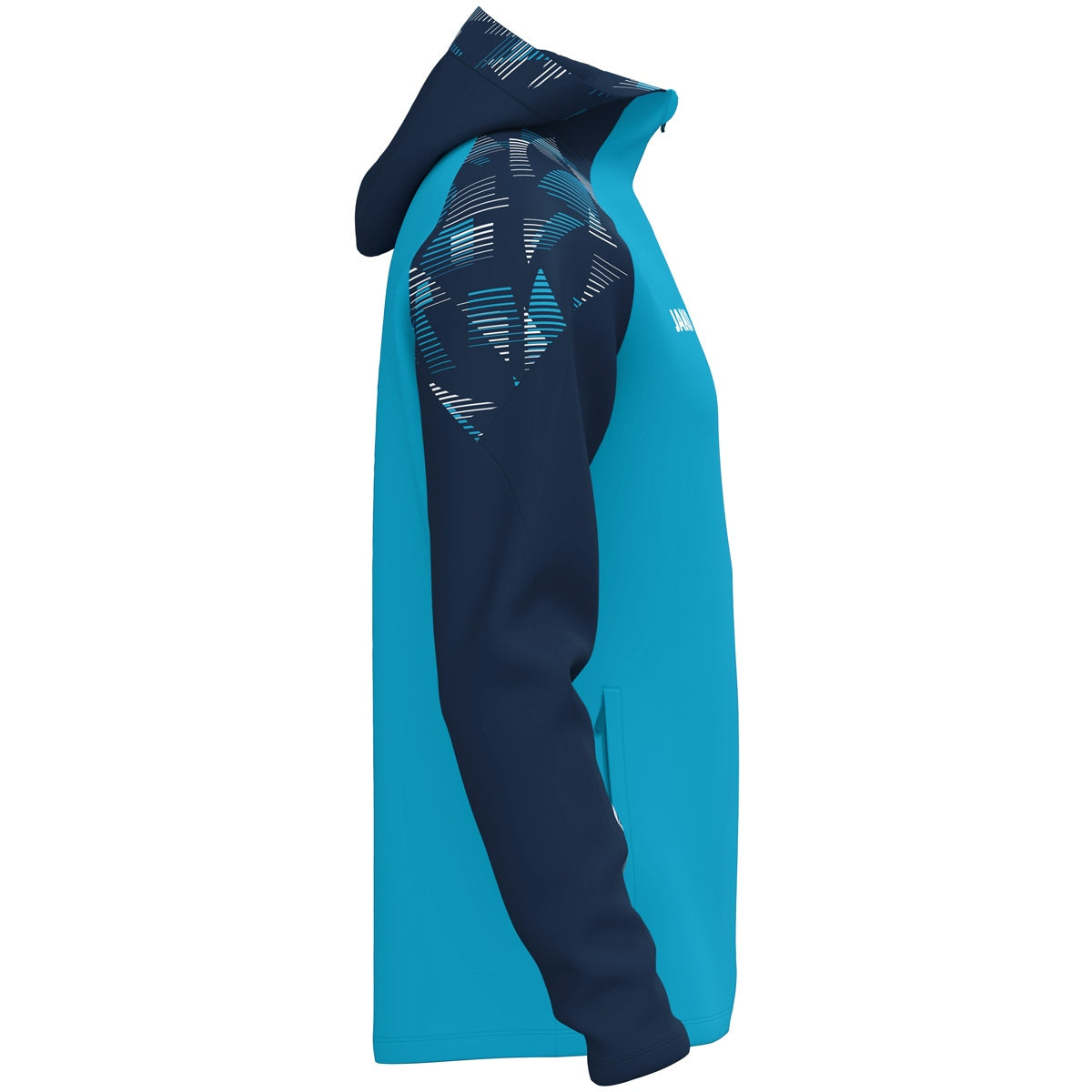 JAKO Kapuzenjacke Sonic aqua/marine