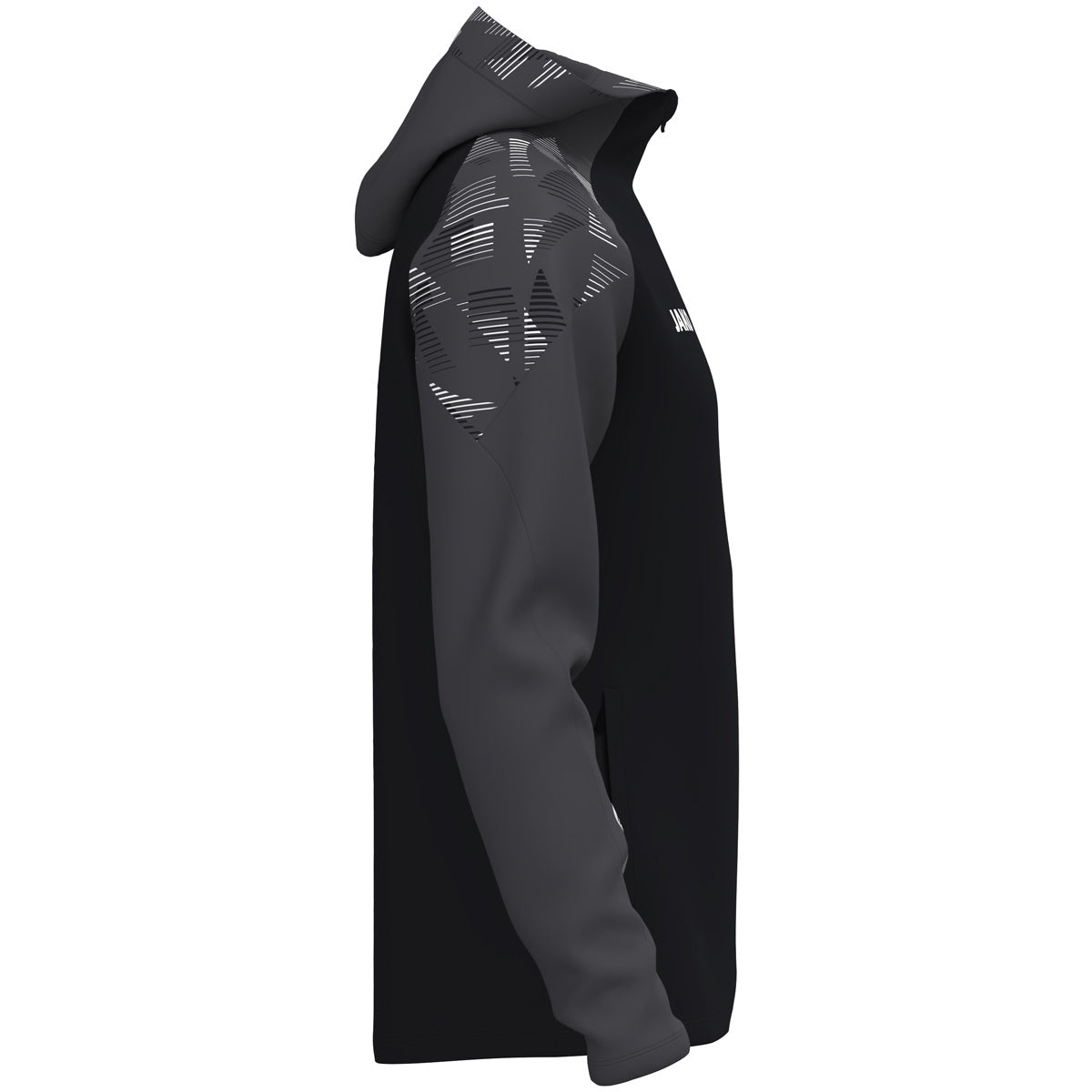 JAKO Kapuzenjacke Sonic schwarz/anthrazit