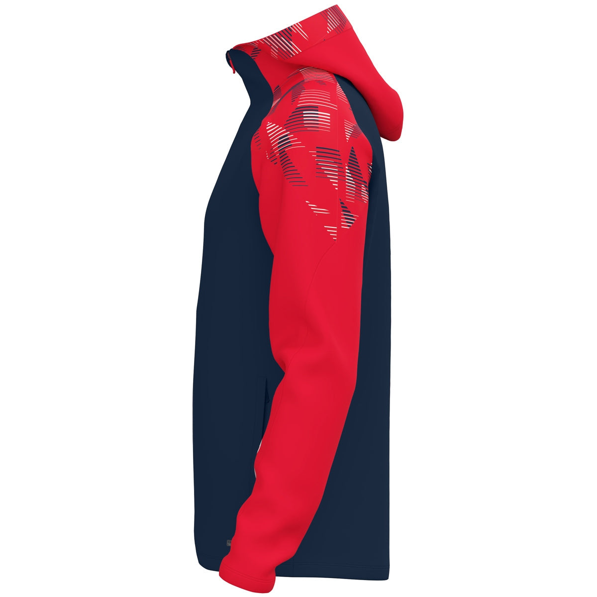 JAKO Kapuzenjacke Sonic marine/rot