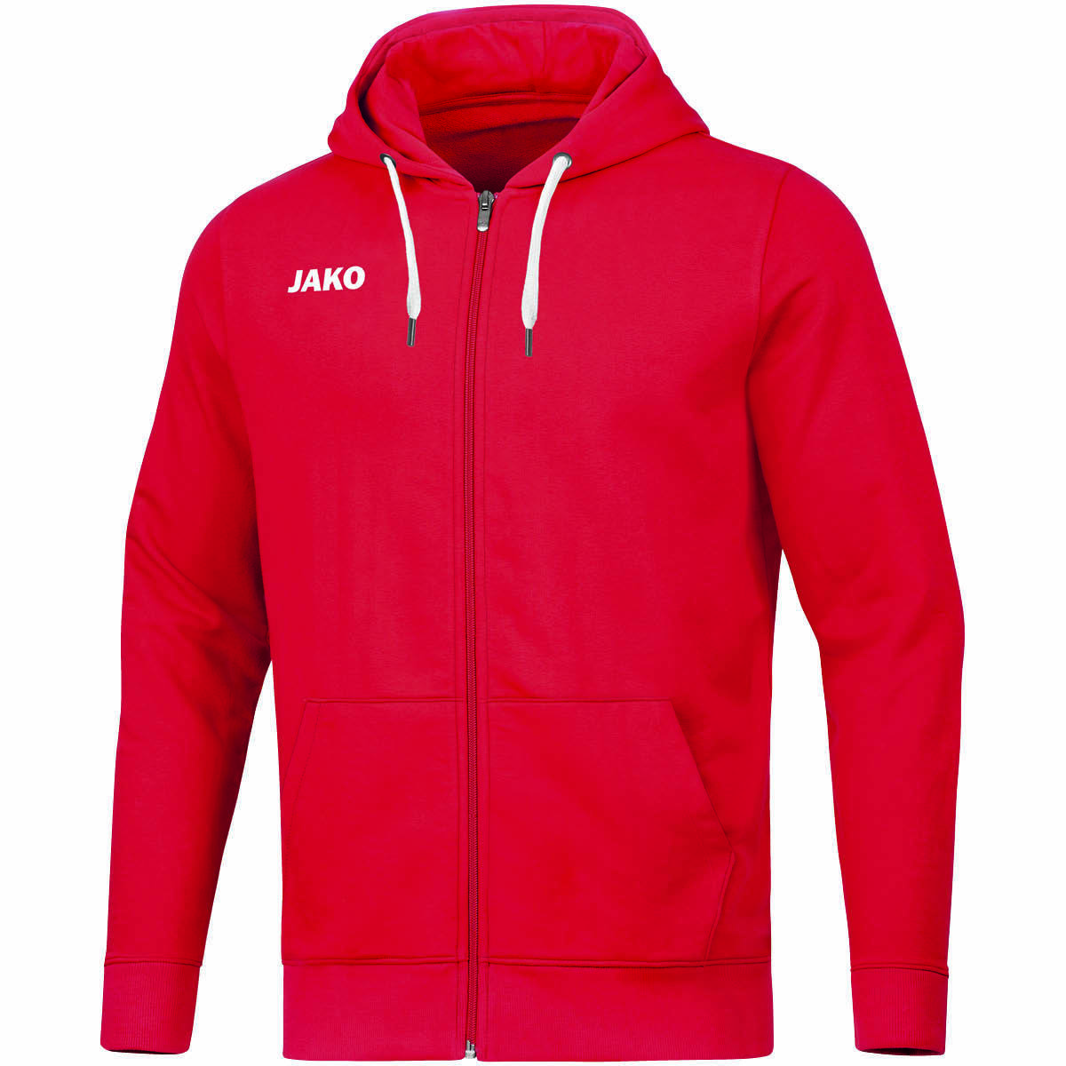JAKO Kapuzenjacke Base rot