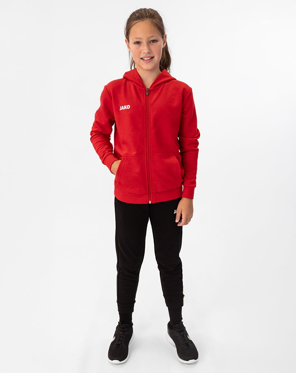 JAKO Kapuzenjacke Base rot