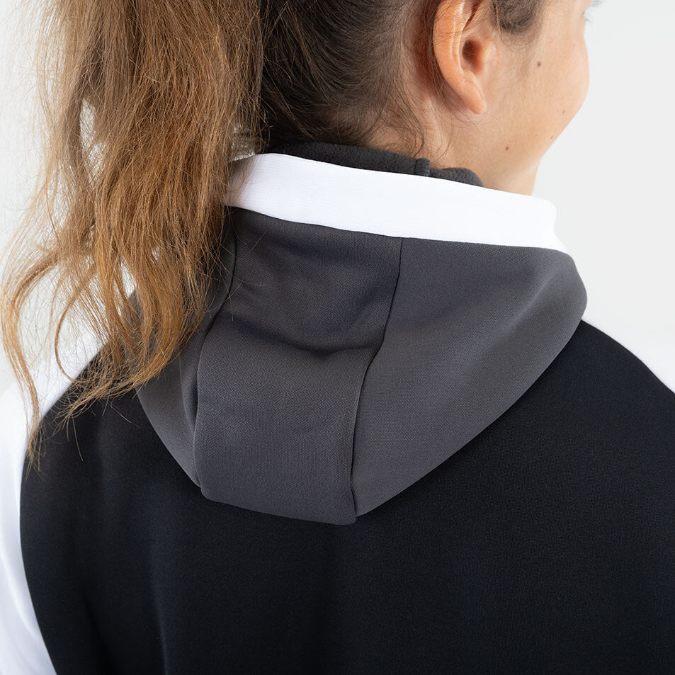 JAKO Kapuzenjacke Dynamic schwarz/weiß/anthrazit