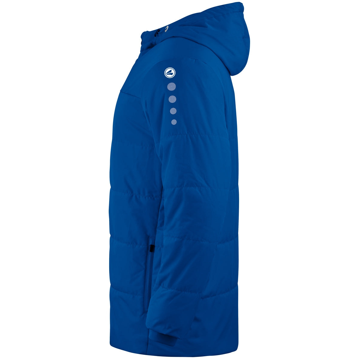 JAKO Coachjacke Team mit Kapuze royal