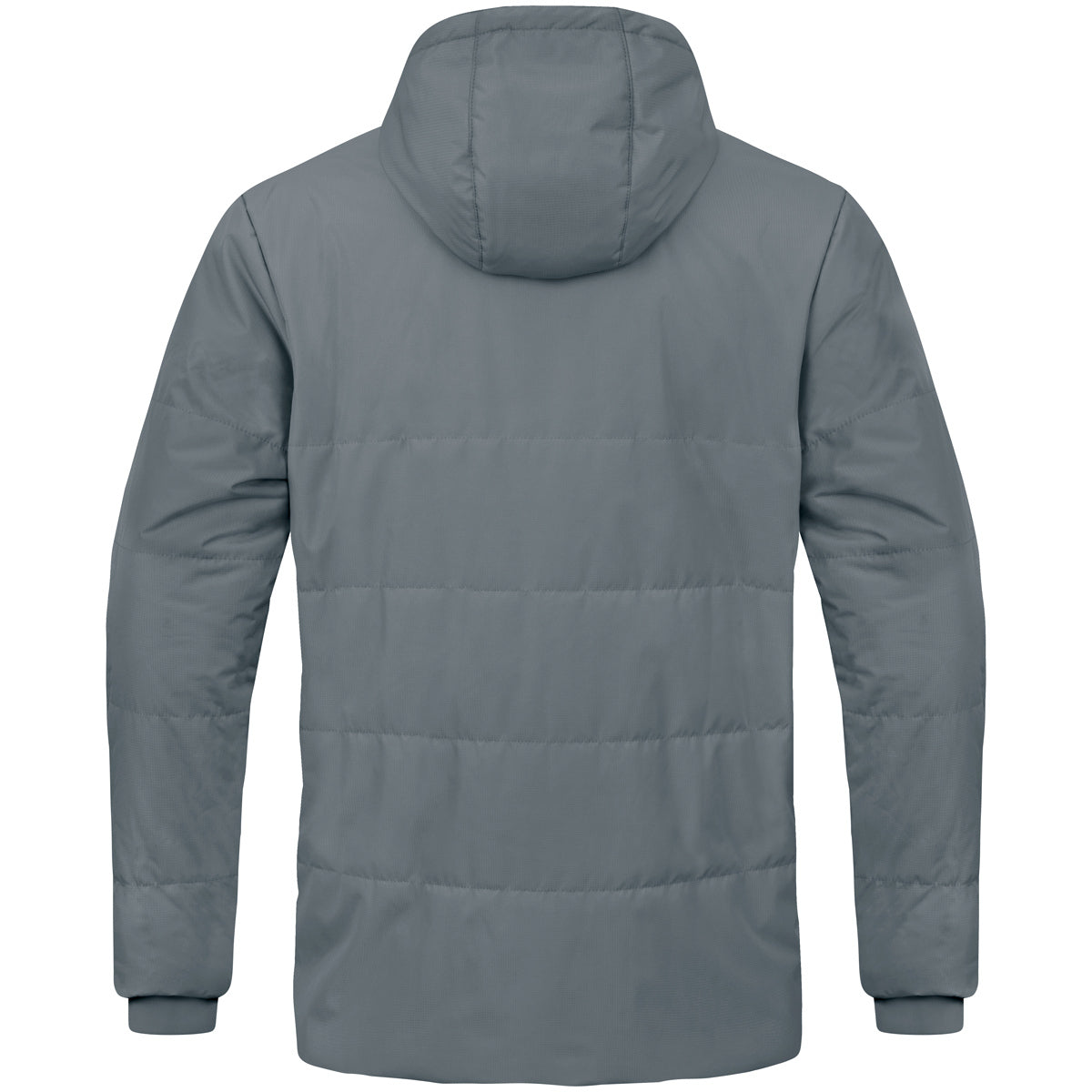 JAKO Coachjacke Team mit Kapuze steingrau