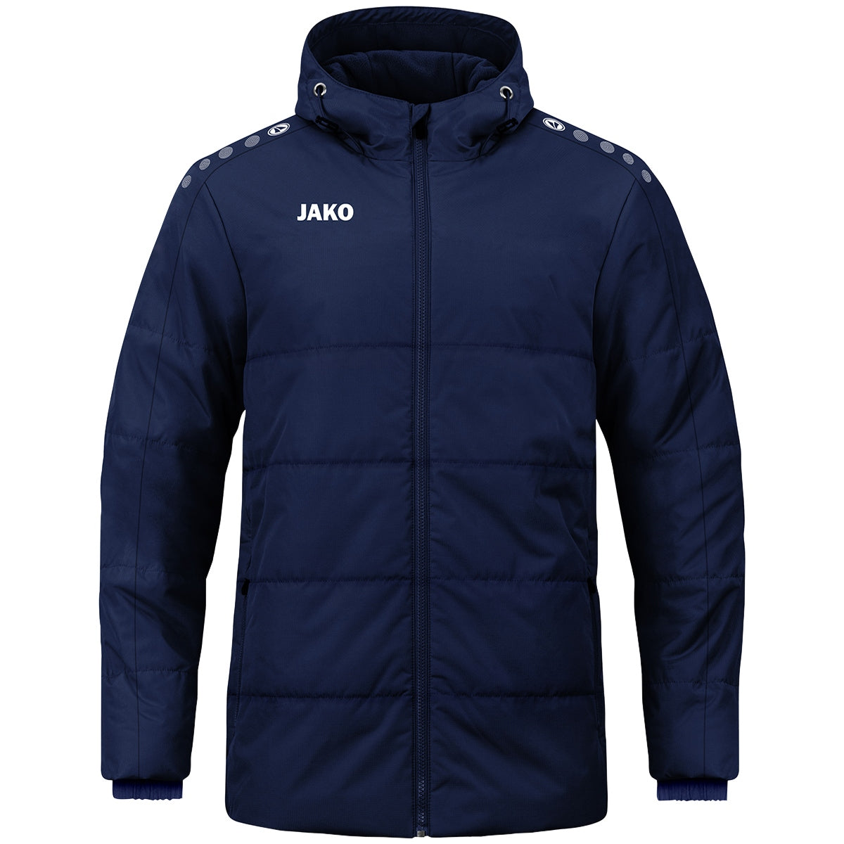 JAKO Coachjacke One mit Kapuze marine