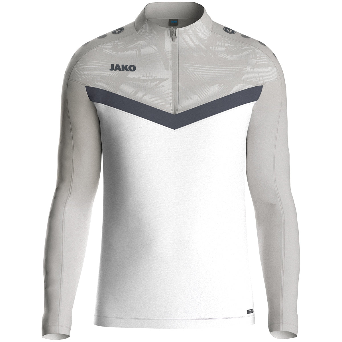 JAKO Ziptop Iconic 8624 weiß/soft grey/anthra light