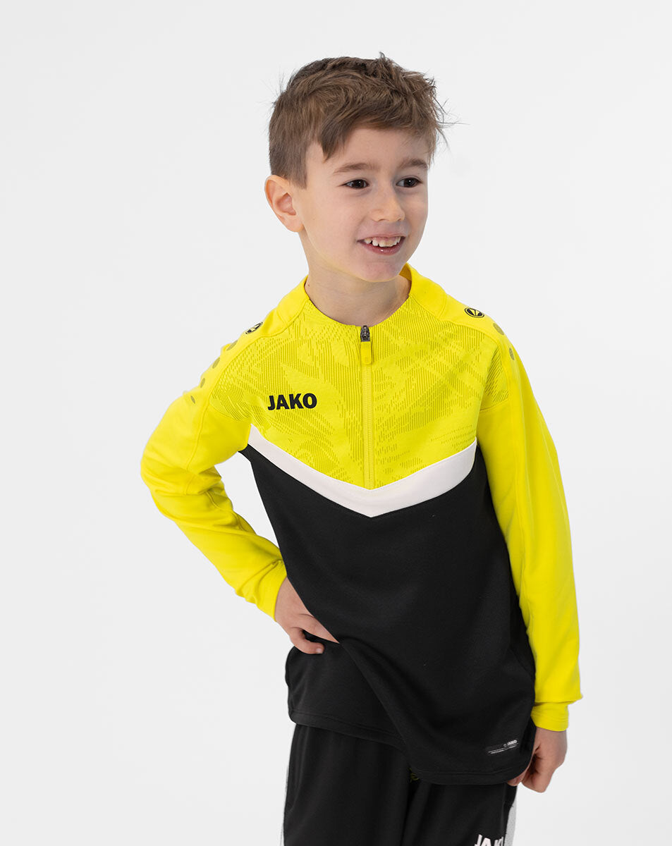 JAKO Ziptop Iconic 8624 schwarz/soft yellow