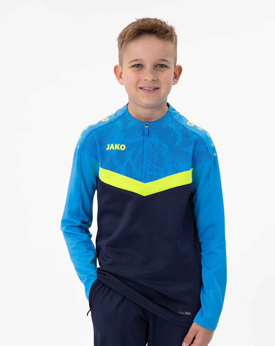 JAKO Ziptop Iconic 8624 marine/JAKO blau/neongelb
