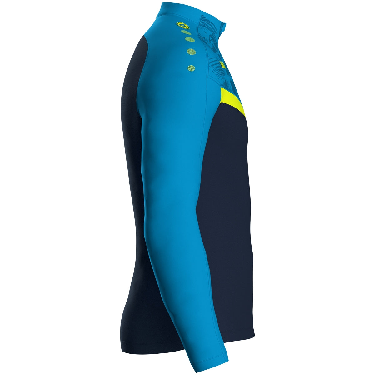JAKO Ziptop Iconic 8624 marine/JAKO blau/neongelb