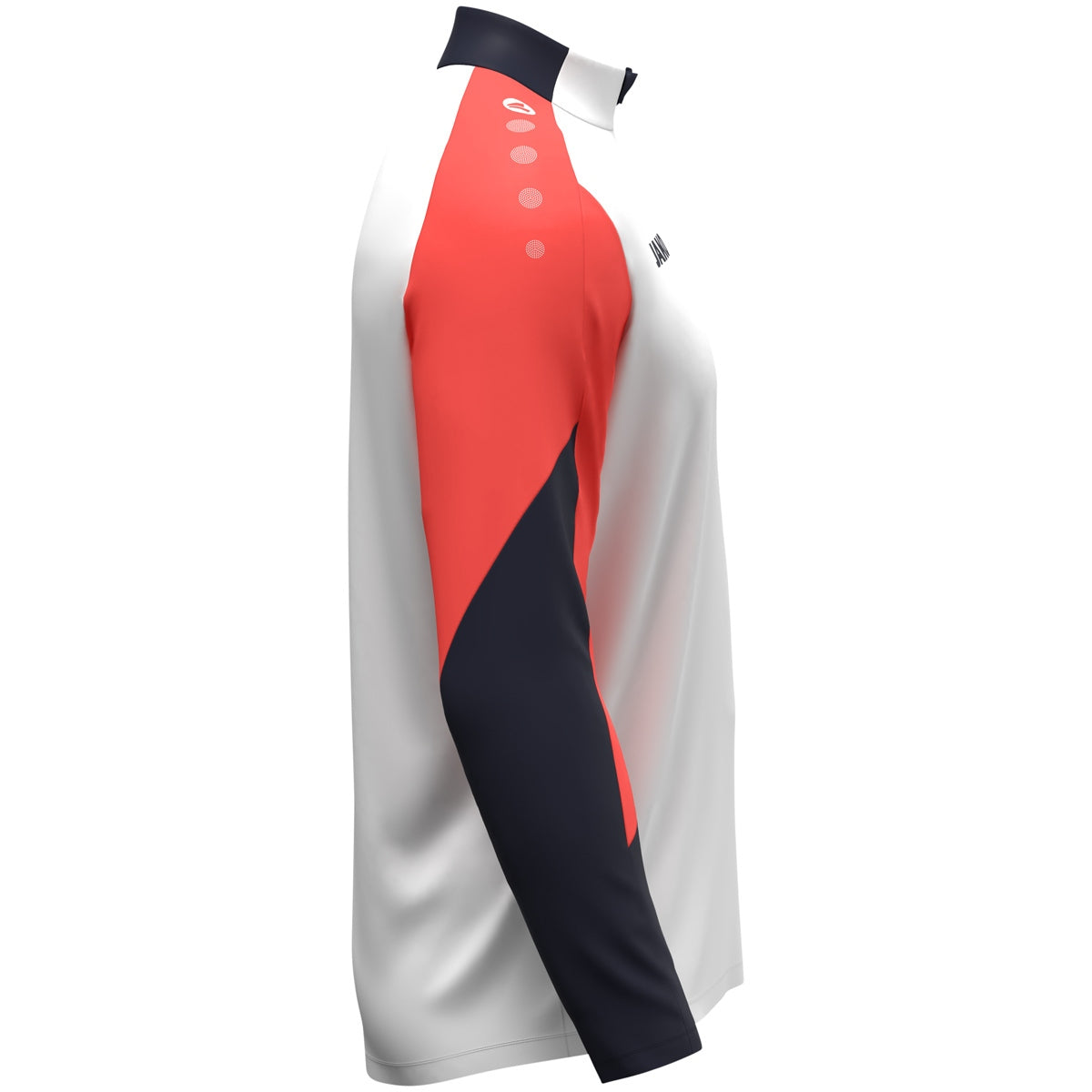 JAKO Ziptop Dynamic weiß/coral/marine