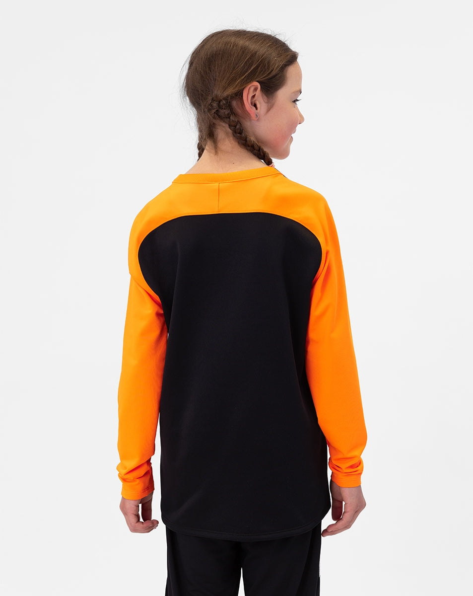 JAKO Sweat Iconic 8824 schwarz/neonorange