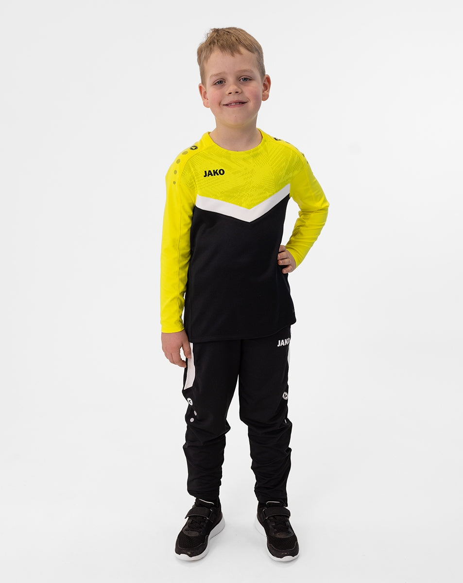 JAKO Sweat Iconic 8824 schwarz/soft yellow
