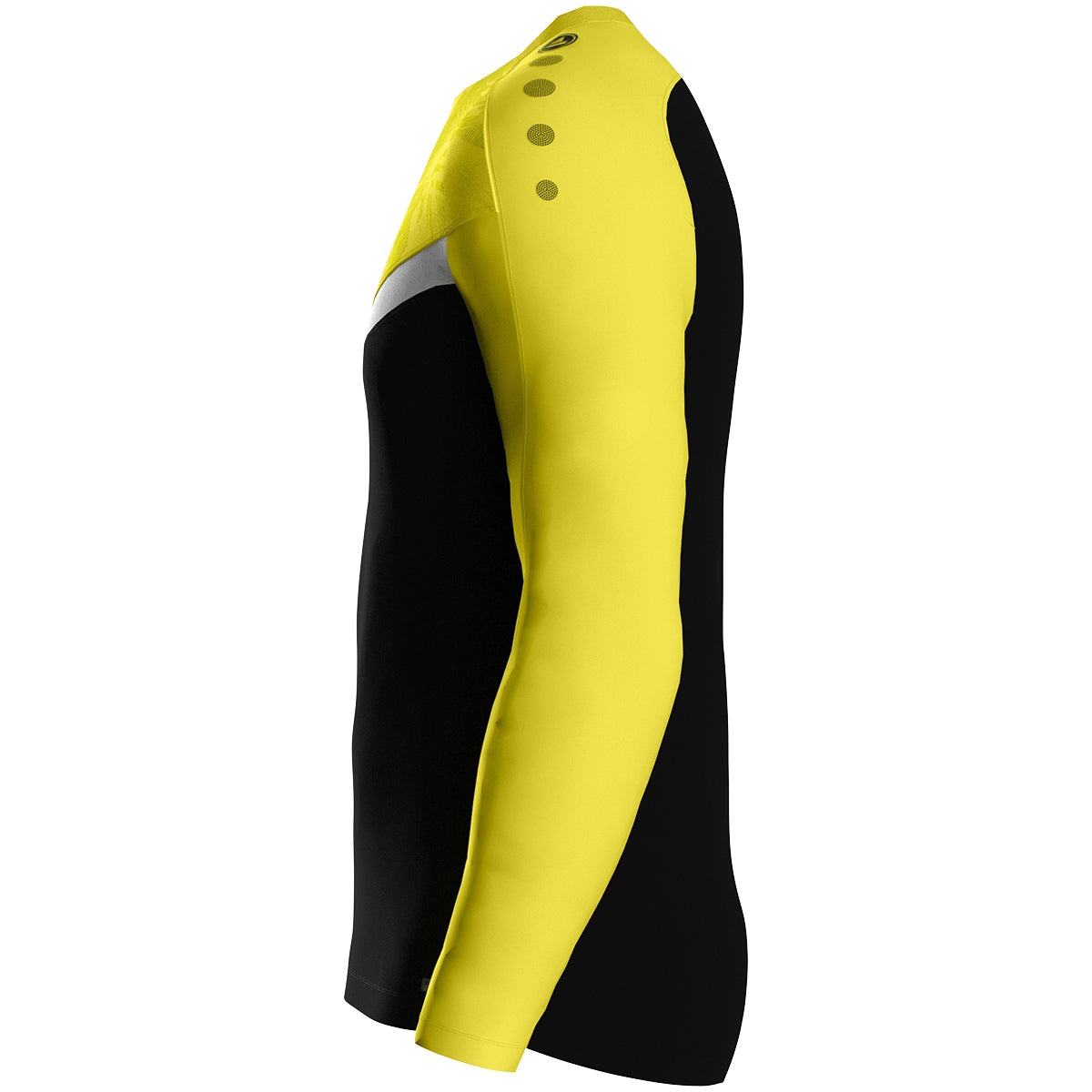 JAKO Sweat Iconic 8824 schwarz/soft yellow