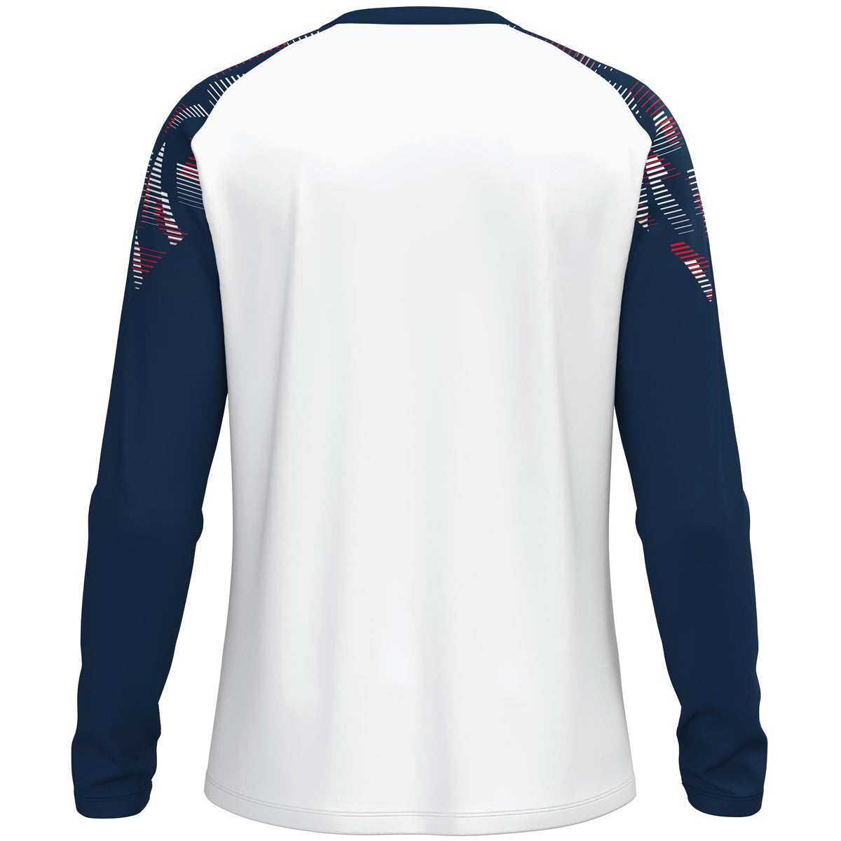JAKO Longsleeve Sonic weiß/marine/rot