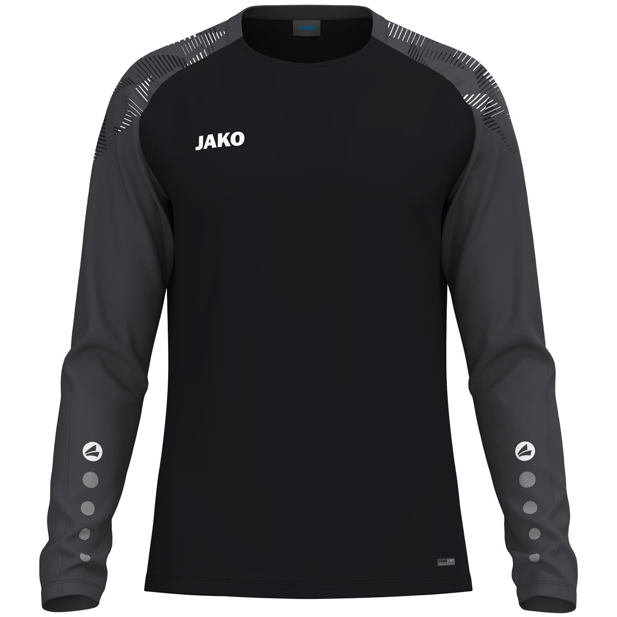 JAKO Longsleeve Sonic schwarz/anthrazit