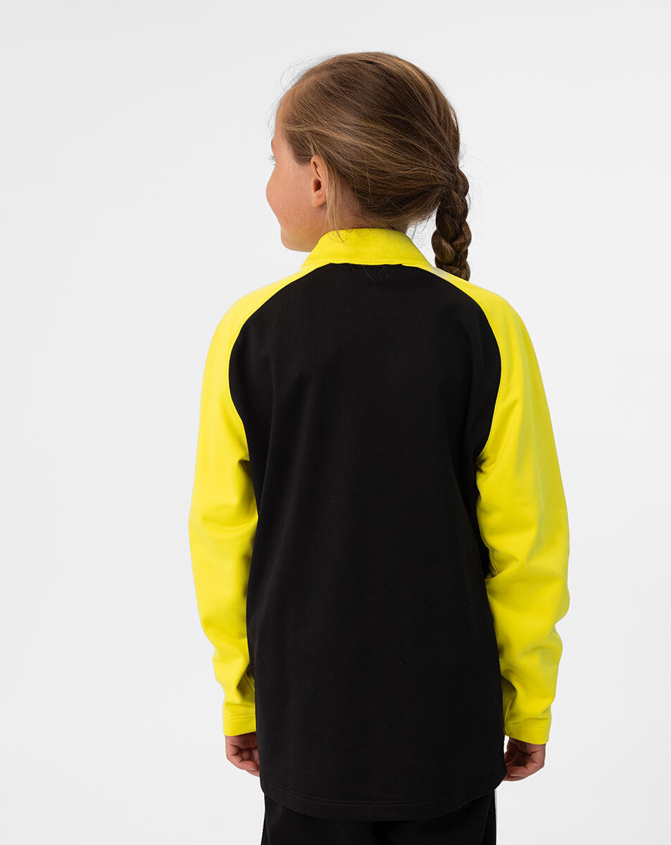 JAKO Polyesterjacke Iconic 9324 schwarz/soft yellow