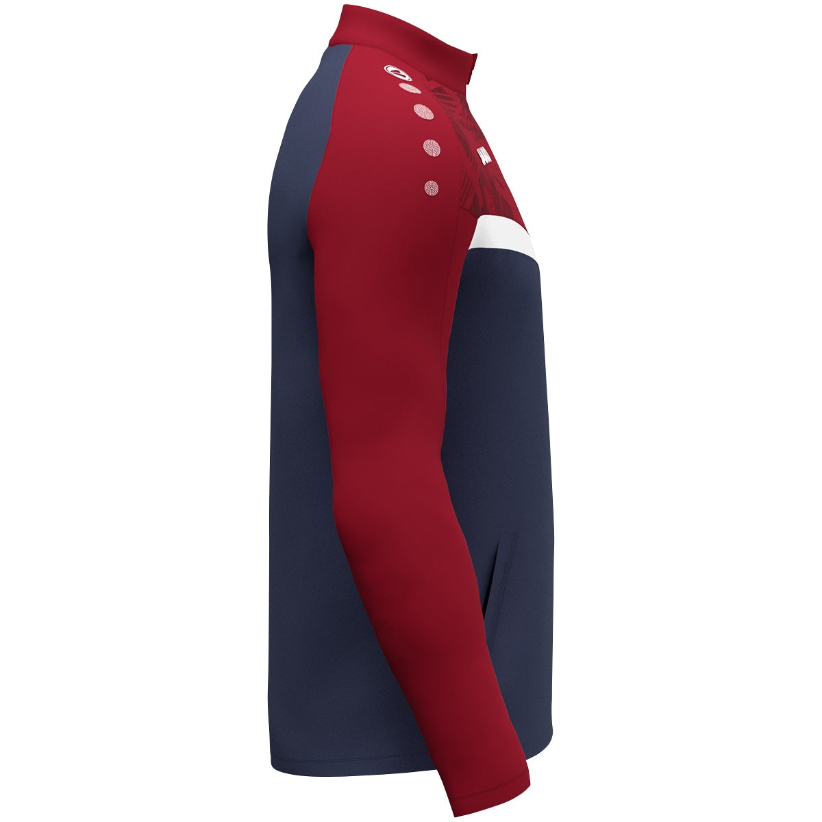 JAKO Polyesterjacke Iconic 9324 marine/chili rot