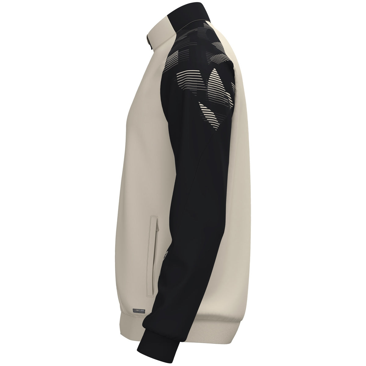 JAKO Polyesterjacke Sonic off white/schwarz
