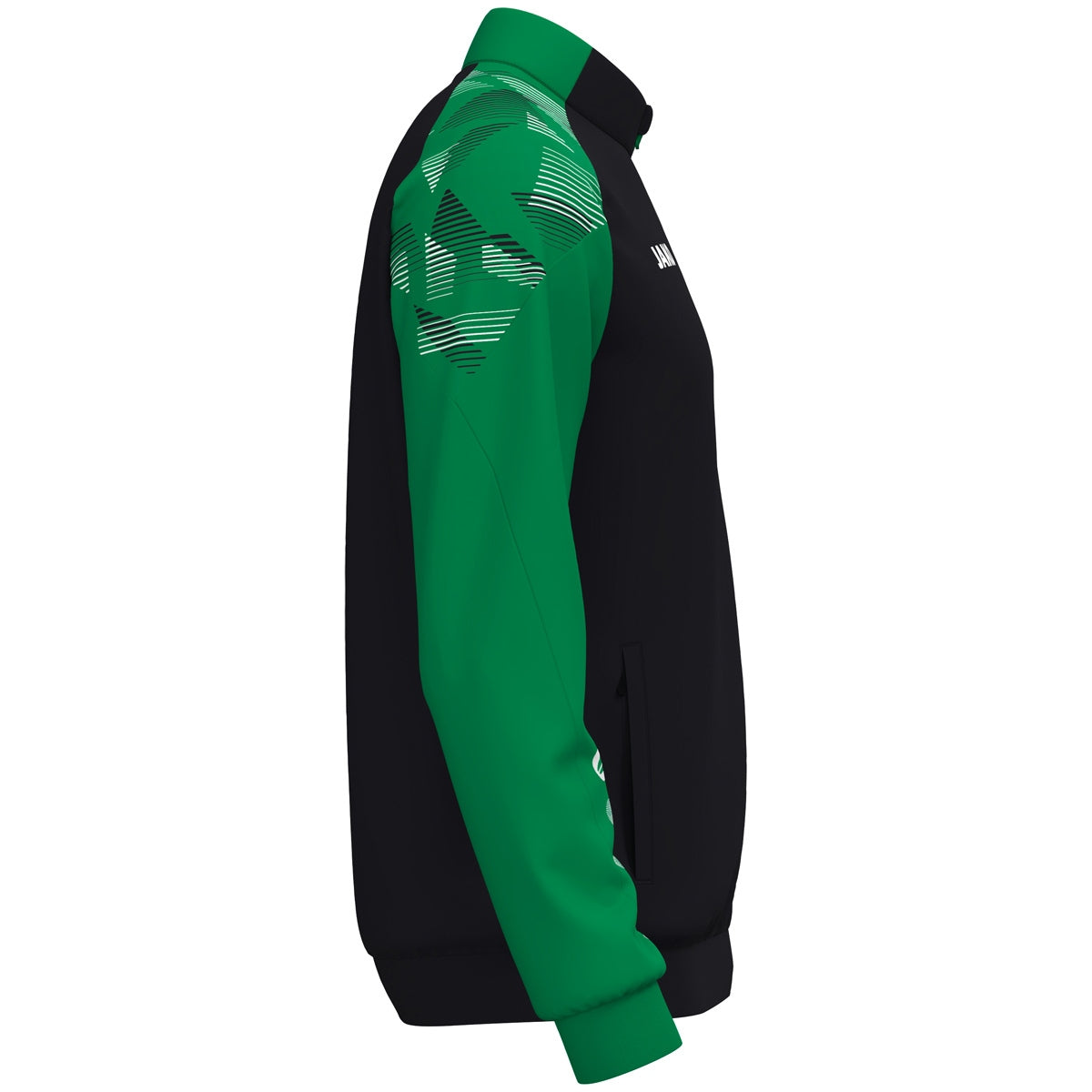 JAKO Polyesterjacke Sonic schwarz/grün