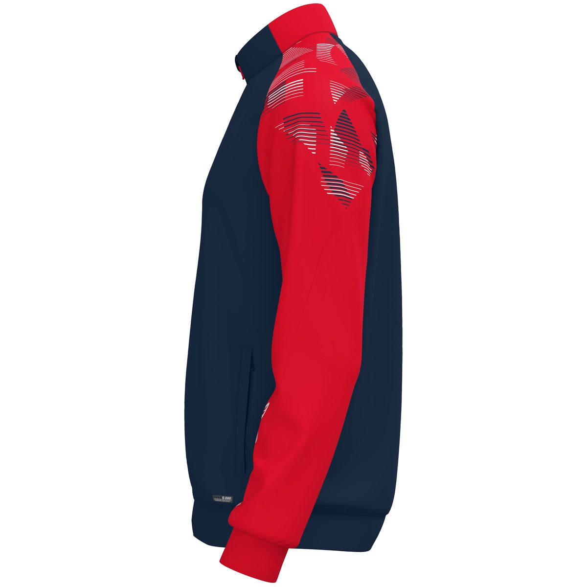 JAKO Polyesterjacke Sonic marine/rot