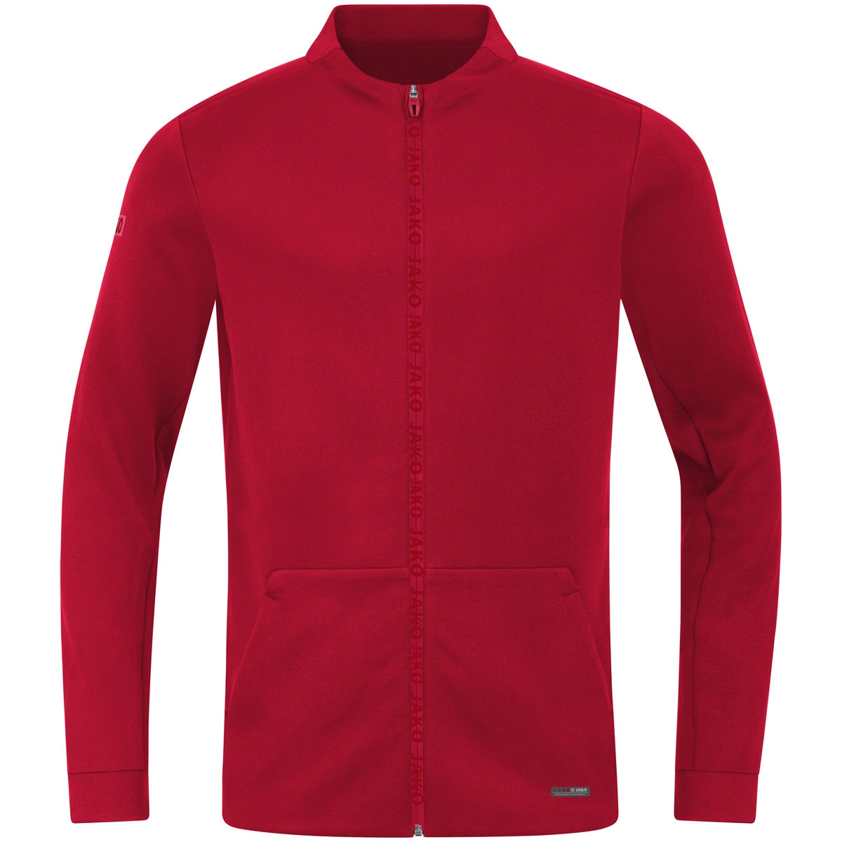 JAKO Jacke Pro Casual chili rot