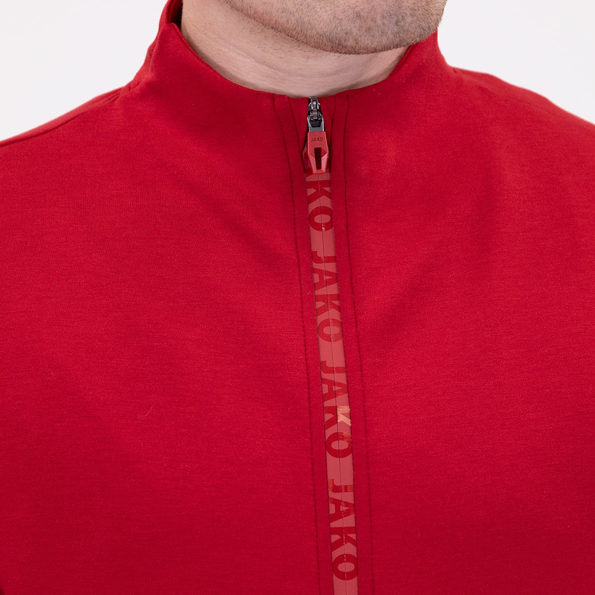 JAKO Jacke Pro Casual chili rot