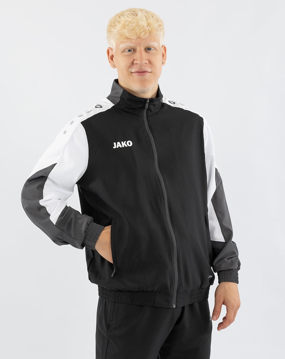 JAKO Webjacke Dynamic schwarz/weiß/anthrazit