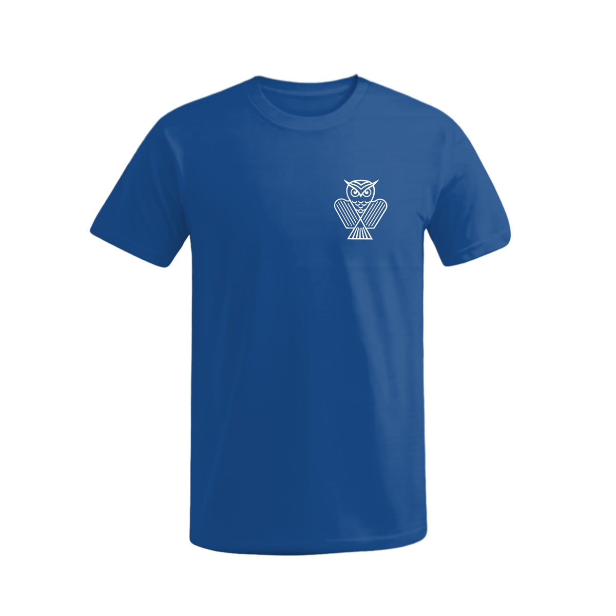 KG Eule Basic T-Shirt Promodoro Premium – Royal – Vorderseite