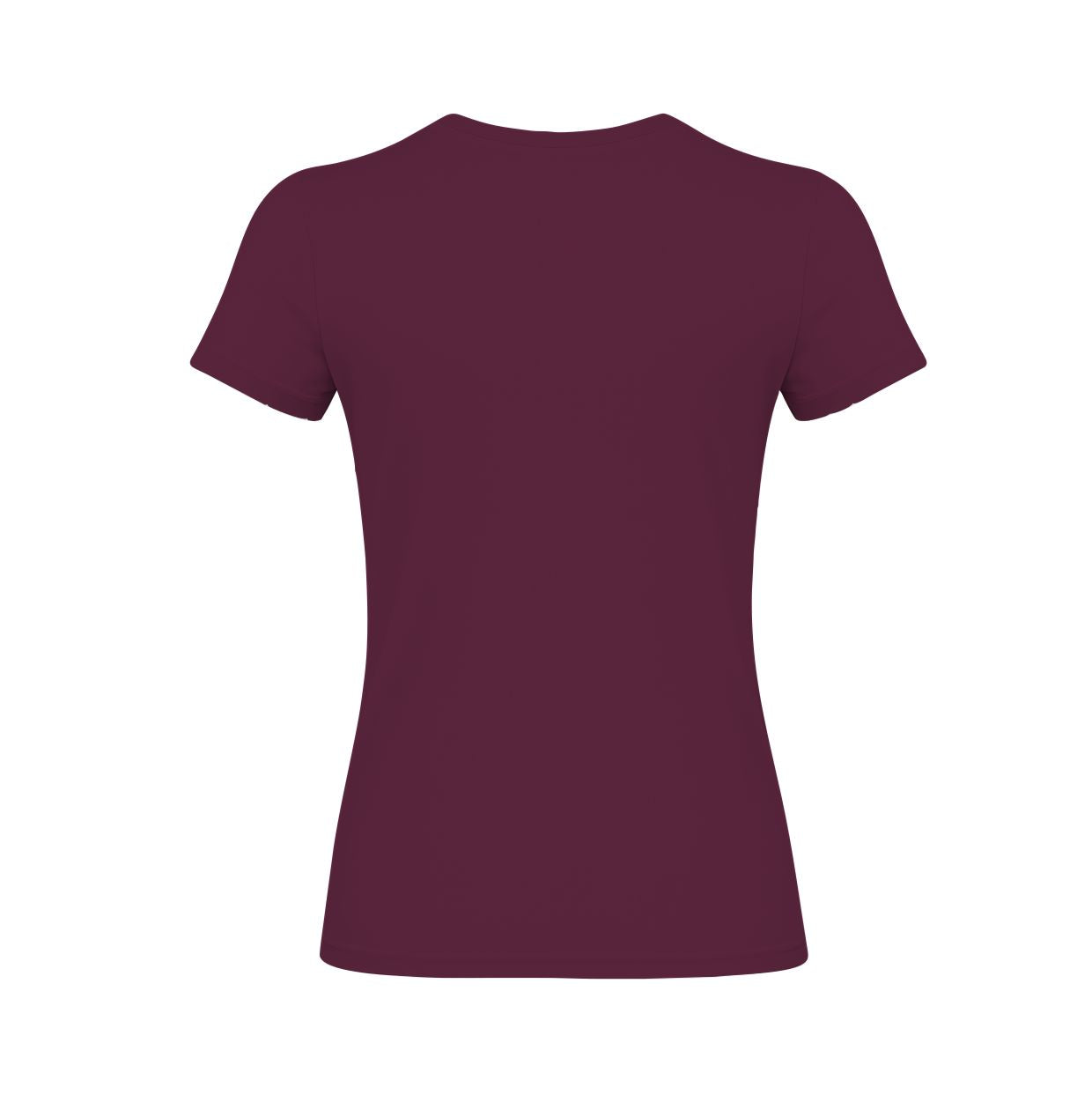 T-Shirt B&C #E190 Damen Burgundy