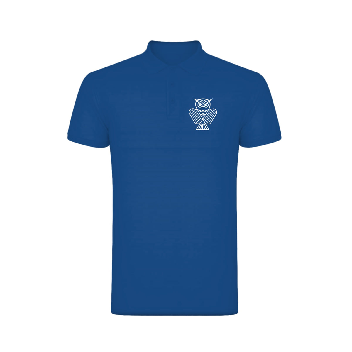KG Eule Basic Polo Roly Star – Royal Blue – Vorderseite