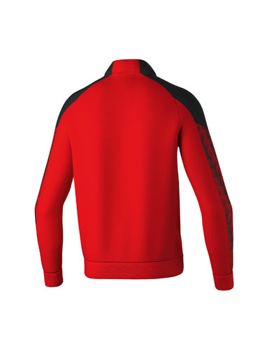 ERIMA EVO STAR Trainingsjacke rot/schwarz – Rückansicht