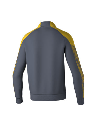 ERIMA EVO STAR Trainingsjacke slate grey/gelb – Rückansicht