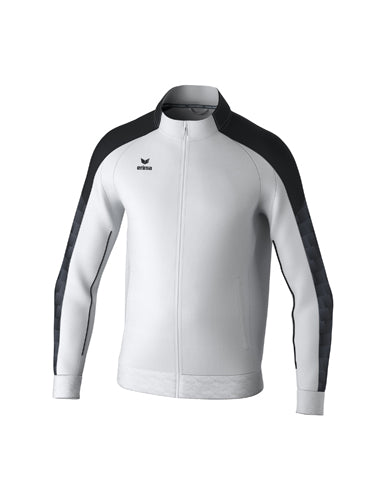 ERIMA EVO STAR Trainingsjacke weiß/schwarz – Vorderansicht