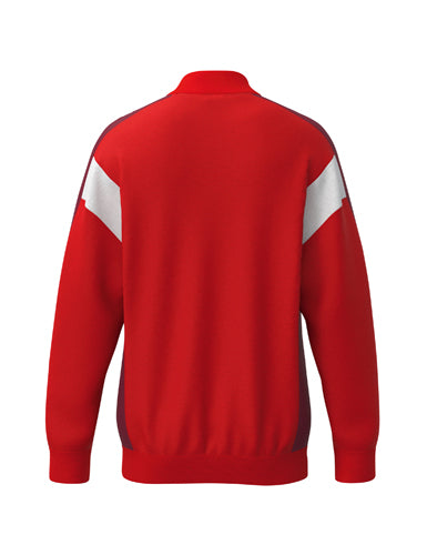ERIMA CELEBRATE 125 Training Jacket rot/new bordeaux – Rückansicht