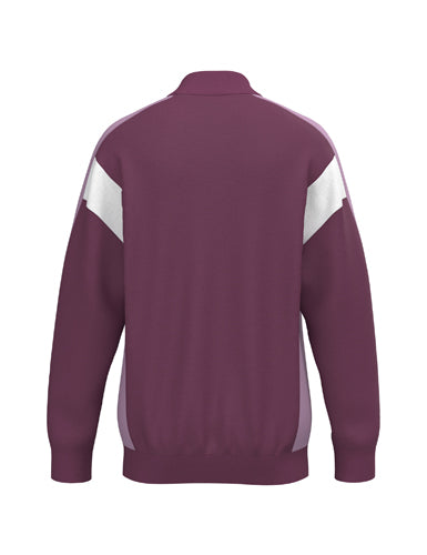 ERIMA CELEBRATE 125 Training Jacket burgundy/lavender – Rückansicht