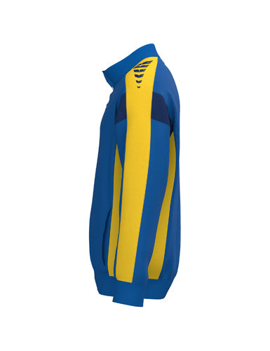 ERIMA CELEBRATE 125 Training Jacket new royal/gelb – Seitenansicht
