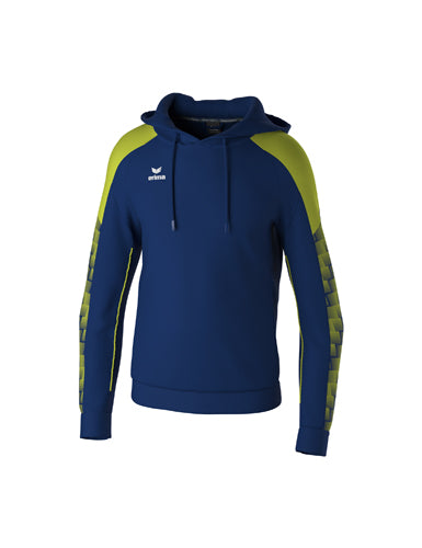 ERIMA EVO STAR Kapuzensweat new navy/lime – Vorderansicht